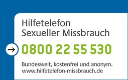 Hilfetelefon 0800 22 55 530